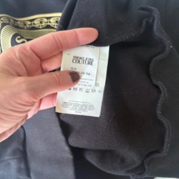 Versace Black and Gold Crewneck Sweater - Picture 5 of 5